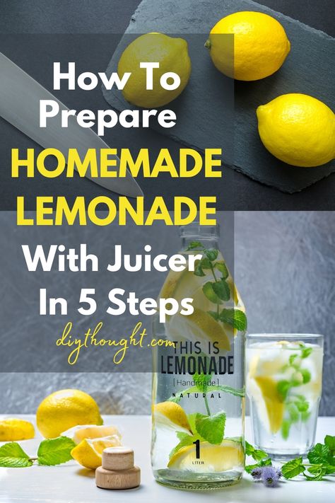 Fresh Lemonade Recipe, Hurom Juicer, Best Masticating Juicer, Pink Lemonade Recipes, How To Make Lemonade, Best Lemonade, Ginger Lemonade, Fresh Squeezed Lemonade, Lemon Juicer