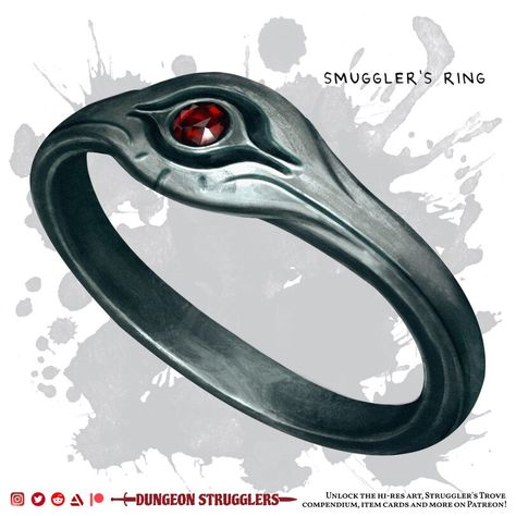 Cp9 One Piece, Cool Rings, Artifact Art, Fantasy Ring, D D Items, Dnd Dragons, Dnd 5e Homebrew, 4 Elements, Fantasy Props