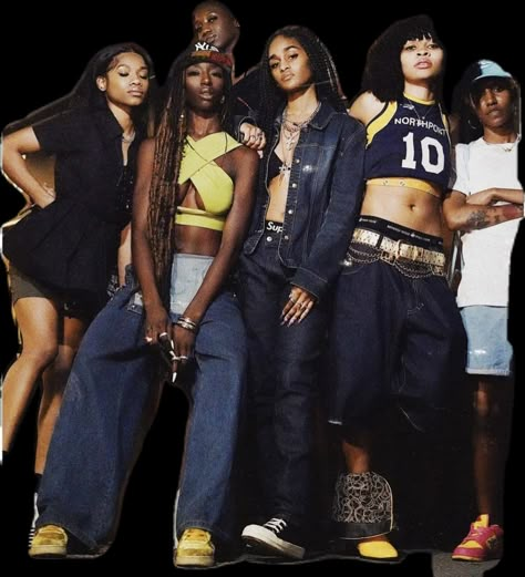 Girls Mullet, 90s Hip Hop Outfits, Chica Hip Hop, Throwback Outfits, Girls Hockey, Hairstyle Black, Looks Hip Hop, 00s Mode, 90s Inspired Outfits