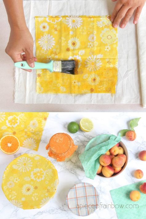 Anthropologie Farmhouse, Bees Wax Wrap Diy, Farmhouse Upcycle, Crochet Ideas Aesthetic, Wax Crafts, Aesthetic Knit, Diy Beeswax Wrap, Bees Wax Wraps, Crafts Homemade