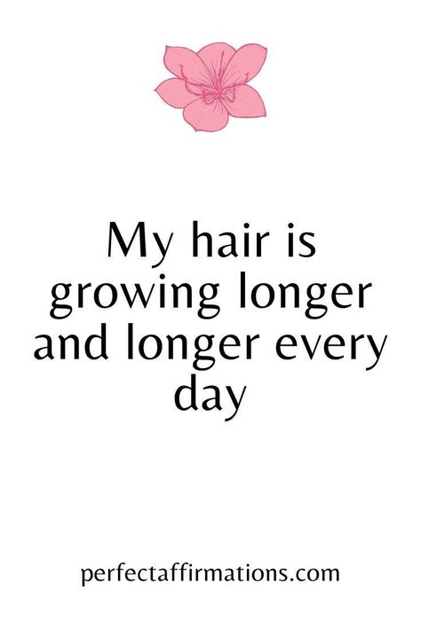 Hair Growth Affirmations, Study Consistently, Growth Affirmations, Highest Version, 2025 Goals, Manifestation Affirmation, Affirmation Board, Perfect Health, Manifesting Vision Board