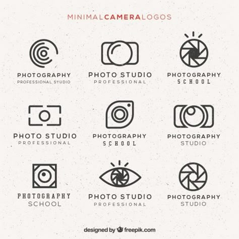 Download this Premium Vector about Minimal camera logos pack, and discover more than 79 Million Professional Graphic Resources on Freepik. #freepik #vector #camera #shoot #cameraphotographer#StudioLogoDesign #PhotographyStudioLogo #LogoDesignInspiration #PhotographyBranding #CreativeStudioLogos #PhotographyLogoCreative Photography Business Logo, Camera Logo, Photographer Camera, Photography Logo Design, Photography Logo, Photography Logos, Logo Concept, Unique Logo, Photography Branding