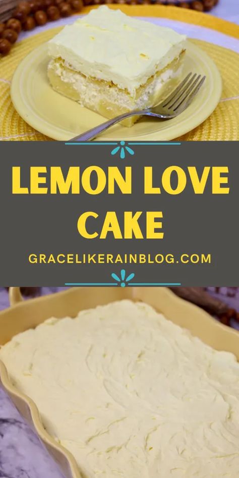 Lemon Love Cake, Cake With Ricotta Cheese, Stovetop Appetizers, Love Cake Recipe, Lemon Mascarpone, Lemon Ricotta Cake, Citrus Desserts, Cookie Cups Recipe, Cake Mix Ingredients