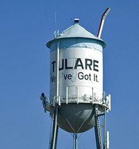 The water tower still stands tall, but Tulare's water agency is going deeper in debt. http://vtd-tar.co/R7aR8Z Tulare California, Visalia California, Things To Do In California, Tulare County, Trip To California, Army Brat, San Joaquin Valley, Music Inspiration, Take A Selfie