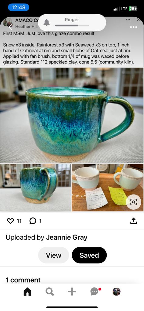 Pottery Kiln, Amaco Glazes, Ceramic Glaze Recipes, Glaze Ceramics, Glaze Recipe, Pottery Glazes, Pottery Crafts, Ceramics Ideas Pottery, Glazes For Pottery