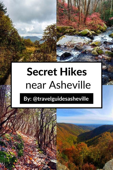 Your Guide To: Secret Hikes near Asheville, North Carolina

1. Wildcat Rock Trail
2. Rattlesnake Lodge
3. Lunch Rocks Trail
4. Sam Knob North Carolina Vacations, North Carolina Travel, East Coast Travel, Nc Mountains, Mountain Vacations, Beautiful Vacations, Asheville North Carolina, Samar, Vacation Places