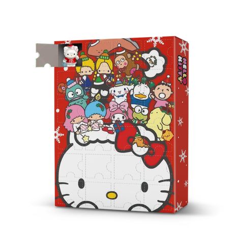 Calendar Sanrio, Sanrio Figures, Christmas Advent Calendars, Advent Calendar Christmas, Hello Kitty Gifts, Easy Christmas Treats, Calendar Christmas, Misfit Toys, Christmas Countdown Calendar