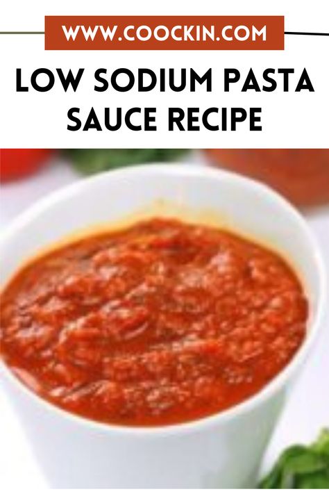 We're going on a journey to learn about something yummy—Low Sodium Pasta Sauce Recipe. Low Sodium Sauces For Chicken, Low Sodium Spaghetti Sauce Recipes, Low Sodium Spaghetti Sauce, Low Sodium Pasta Sauce, Easy Low Sodium Recipes, Low Sodium Recipes Heart, Heart Healthy Recipes Low Sodium, Dash Diet Recipes, Low Salt Recipes