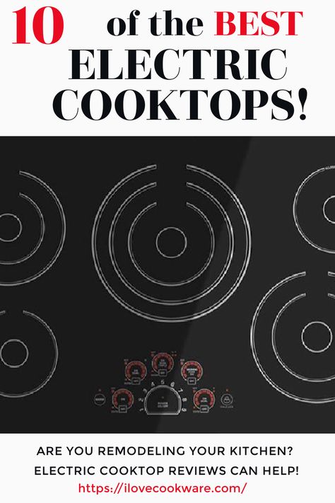 Best Electric Cooktops, Electric Cooktop Kitchen Ideas, Electric Cooktop Kitchen, Counter Top Stove, Kitchen Appliance Garage, Electric Stove Top, Accessible House, Kitchen Cooktop, Electric Stoves