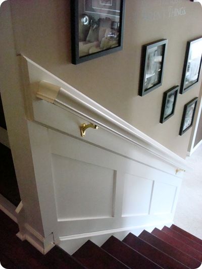 Stairway Molding, Wall Staircase, Stairs Diy, Stairwell Ideas, Basement Stairs Ideas, Stair Paneling, Stair Walls, Stair Makeover, Remodel Basement