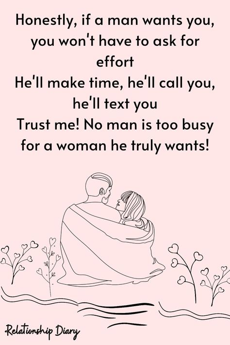 #relationshipquotes #lovequotes #relationshipquotesforhim #lovelife #couplegoals #lovetexts#lovequotesforher #relationshipadvice #relationshipstatus No Man Is Too Busy Quotes, He Is Too Busy For Me Quotes, No Text No Call Quotes, No Man Is Too Busy, Coming Home Quotes, Caring Quotes, Supportive Relationship, Calling Quotes, Godly Relationship Quotes