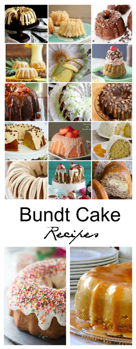 Bundt Cakes are always delicious too! Sharing some amazing Bundt Cake Recipes I have gathered for you.... I can’t wait to be able to bake my way through this whole list! Bundt Desserts, Cake Recipes Bundt, Bundt Pan Recipes, Bundt Cake Recipes, Trendy Recipes, Cake Bundt, Bundt Recipes, Savory Cakes, Nothing Bundt Cakes