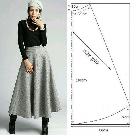 Design Hijab, Baby Fashion Trends, Pola Rok, Fashion Trend Pattern, Projek Menjahit, Dress Patterns Diy, Skirt Diy, Sewing Pants, Sewing Clothes Women