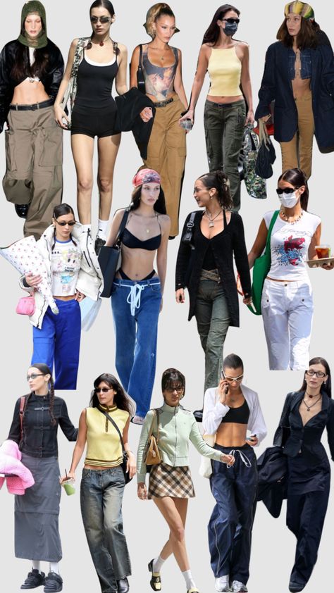 bella hadid street style. model off duty🪷 Bells Hadid Outfits, Bella Hard Street Style, Vogue Aesthetic Outfit, Bella Hard Outfits, 90s Celebrity Fashion Style Icons, Nyc Model Off Duty Aesthetic, Bella Ha Did Outfits, Bella Hadid Aesthetic Outfits, 90s Off Duty Model Aesthetic