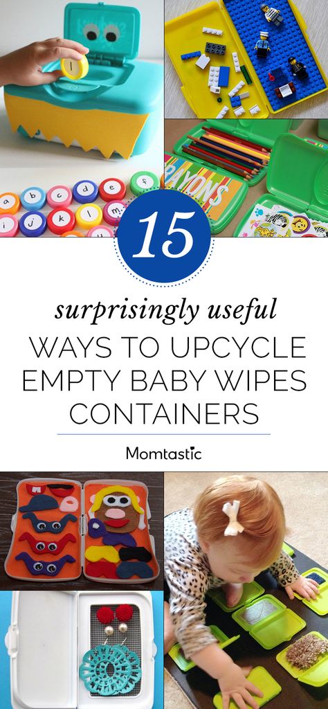 Breathe new life into your empty baby wipes containers by upcycling them. Wipes Container Crafts, Wet Wipes Packaging, Wet Wipes Cover, Wipes Diy, Reuse Containers, Table Activities, Baby Wipes Container, Recycling Crafts, Wipes Container