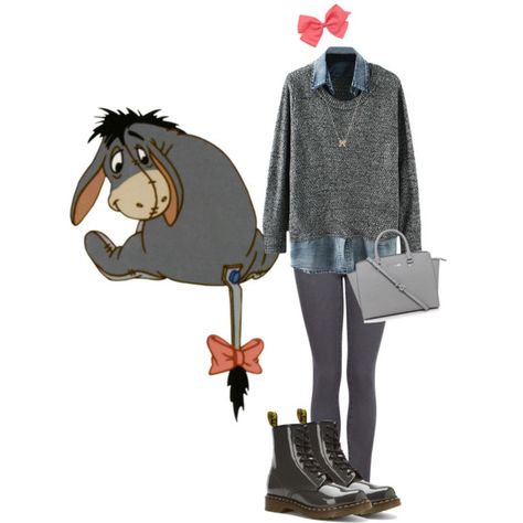 Eeyore Winnie The Pooh Outfit, Winnie The Pooh Eeyore, Halloween Outfit, Halloween Outfits, Costume Ideas, Winnie The Pooh, Disney World, Halloween Costume, Halloween Costumes