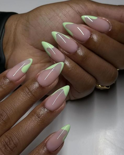 Redid it in white 🥂 #dovenailsbysharon Mauve Almond Nails, Nail Colors For Dark Skin, Colourful Acrylic Nails, Stiletto Nails Short, Sns Nails Colors, Darker Skin Tones, Board Wallpaper, Metallic Nail Art, Beauty Hacks Nails