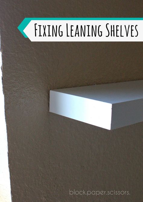 Don't ever have a leaning shelf again. Here is the easy way to fix those leaning floating shelves. Floating Shelf Under Tv, Shelves Above Couch, Leaning Shelf, Long Floating Shelves, Floating Shelves Bedroom, Reclaimed Wood Floating Shelves, Floating Shelves Living Room, Black Floating Shelves, Floating Shelf Decor