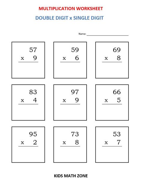 Printable Multiplication Worksheets, Multiplication Facts Worksheets, Third Grade Math Worksheets, Math Fact Worksheets, Perimeter Worksheets, Math Practice Worksheets, Math Addition Worksheets, Free Printable Math Worksheets, 3rd Grade Math Worksheets