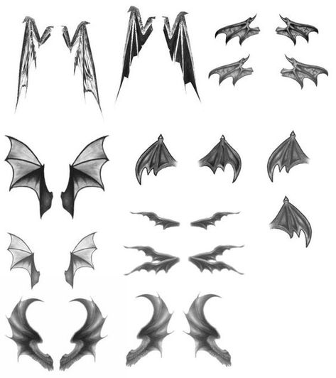 Ok going to practice that Anime Demon Wings, Demon Wings Drawing, Wings Sketch, Demon Wings, Wings Drawing, Wing Tattoo, Arte 8 Bits, Wings Tattoo, Dragon Drawing