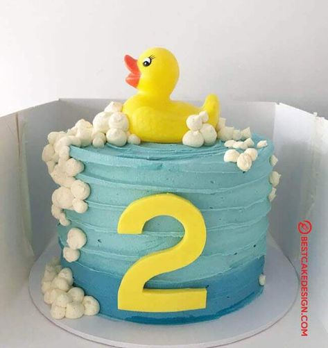 50 Duck Cake Design (Cake Idea) - March 2020 Rubber Duck Cake Ideas, Yellow Duck Cake, Duck Smash Cake, Duck Theme Cake, Duck Cake Ideas, Duck Cake Design, Duck Birthday Cake, Duck Cakes, Rubber Duck Cake