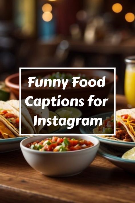 Get ready to spice up your Instagram feed with these clever food captions! Add a touch of humor to your foodie pics and let your personality shine through. From witty puns to playful jokes, bring a smile to your followers' faces with these entertaining caption ideas. Stand out from the crowd and show off your creative side while sharing delicious moments in a fun way. Food Funny Captions, Cravings Satisfied Caption, Witty Puns, Spice Up Your Instagram, Foodie Pics, Food Captions, Caption Ideas, Simple Food, Funny Food