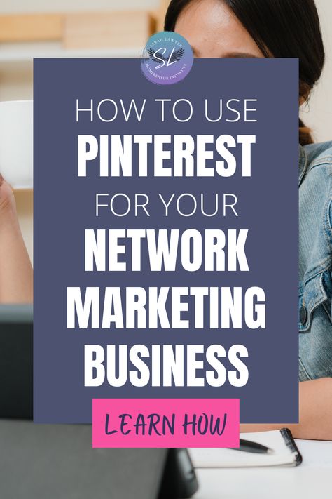 Sarah Lawyer MomPreneur shares her best network marketing tips to succeed on using Pinterest. She answers the questions, How to use Pinterest to succeed with Network Marketing and all these can be used for direct selling business. Learn how she was more successful using Pinterest for network marketing by spending less time working and more time with family. Pinterest Messages, Network Marketing Strategies, Direct Selling Business, Network Marketing Success, Networking Tips, Insurance Sales, Learn Pinterest, Airbnb Promotion, Network Marketing Companies