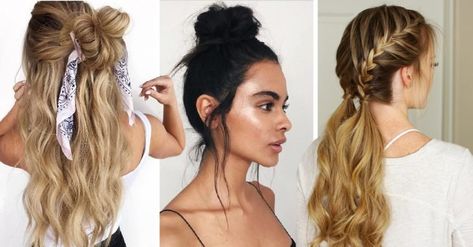 15 Sencillos peinados estilo boho que amarás usar primavera Two Types Of Girls, Half Ponytail, Types Of Girls, Side Braid, Boho Hairstyles, Everyday Hairstyles, Lily Collins, Photo Tips, Selfie Poses