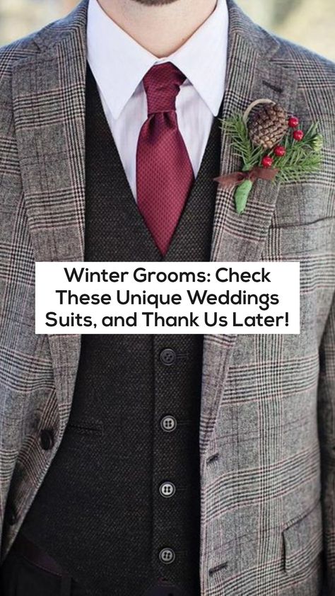 Men’s Winter Wedding Attire, Groomsman Attire Winter Wedding, Men’s Winter Wedding Suits, Groom Suit Winter Wedding, Mens Wedding Attire Groom, Winter Wedding Mens Attire, Groomsmen Attire Winter, Winter Wedding Suits Groom Attire, Winter Wedding Groom Attire