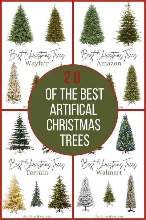 If you're still undecided on what type of Christmas tree to get this year, don't worry! I've got you covered with my list of the 20 best artificial Christmas trees for 2022. From classic trees to trendy options, I've got something for everyone. So whether you're looking for a traditional tree or something more unique, be sure to check out the list. Happy shopping! Best Artificial Christmas Trees 2022, Best Christmas Tree 2023, Type Of Christmas Tree, Christmas Tree Types Real, Christmas Trees For 2022, Christmas Tree Types, Christmas Tree Varieties, Christmas Tree Shapes, Artifical Christmas Tree