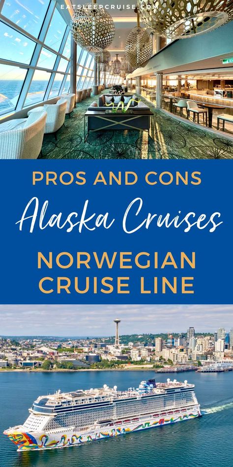 We Have Sailed on Two Alaska Cruises on Norwegian Cruise Line - Here's Who Will Love It! Alaska Cruise Norwegian, Norwegian Cruise Alaska, Norwegian Alaska Cruise Tips, Ncl Encore Alaska, Norwegian Cruise Line Tips, Cruise Tips Norwegian, Norweigen Cruise, Best Alaskan Cruise, Alaska Travel Cruise