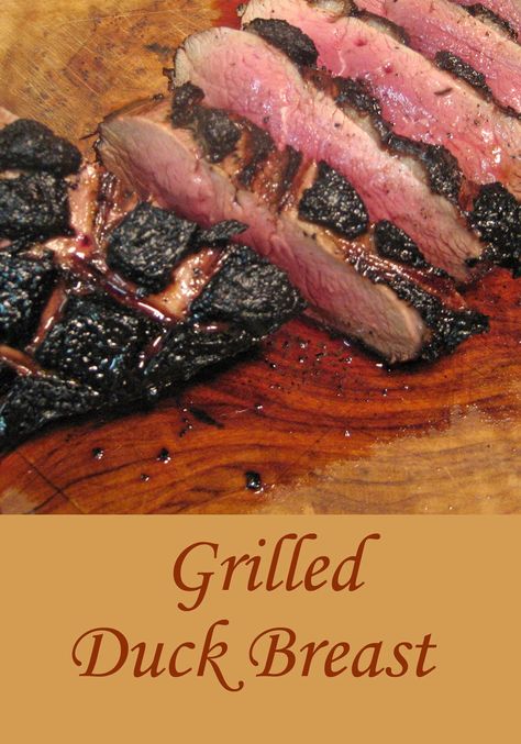 Goose Breast Recipe, Wild Duck Recipes, Steak Medium Rare, Crispy Duck Recipes, Duck Breast Recipes, Grilled Duck, Steak Medium, Dinner Date Recipes, Wild Recipes