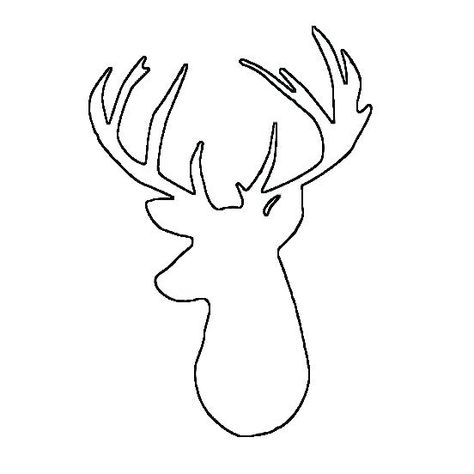 deer printable coloring pages freedm Deer Head Coloring Pages 552 X 552 pixels Deer Head Outline, Deer Stencil, Diy Christmas Canvas, Head Outline, Deer Coloring Pages, Deer Head Silhouette, Reindeer Silhouette, Reindeer Face, Silhouette Template