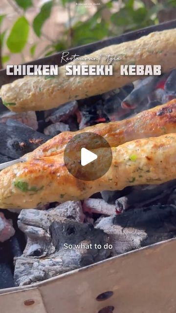 Minced Chicken Kebab Recipe, Chicken Seekh Kebab Recipe, Chicken Seekh Kebab, Seekh Kebab Recipes, Seekh Kebabs, Seekh Kebab, Chicken Kebab Recipe, Minced Chicken, Restaurant Style Recipes