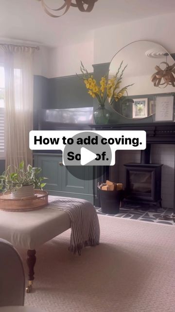 Vikki Savage on Instagram: "ADDING COVING - an actual How-To, how unusual for me! My favourite advice is the last piece, of course. Seriously, who is coming to your home and staring at the corners of the ceiling, only the same sort of person who would judge my approach and honestly, I don’t need that sort of negativity in my life (or my house!), I have plenty of my own. 

#diycoving #diycornice #myhousethismonth #diyhomeprojects #renovations" Ceiling Coving, Cove Ceiling, Diy Ceiling, The Ceiling, Cornice, In My Life, My House, My Favourite, My Life