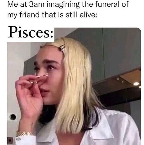 Zodiac Signs Pieces, Pisces And Libra Friendship, Pisces Crush, Pisces Memes Funny, Fem Rage, Pisces Energy, March Pisces, Pisces Personality, Libra Pisces