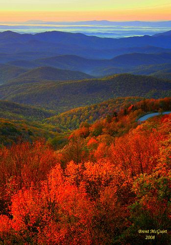 Beauty Dish, Autumn Scenes, Blue Ridge Parkway, Autumn Scenery, Autumn Beauty, Fall Pictures, Blue Ridge Mountains, Blue Ridge, Amazing Nature