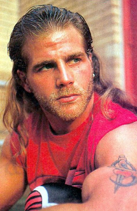 Shawn Michaels. Lord have mercy! Young Shawn Michaels Wwe, Shawn Michaels Wwe, Dx Wwe, Wwe Shawn Michaels, The Heartbreak Kid, Scott Hall, Random Clicks, Tna Impact, Shawn Michaels