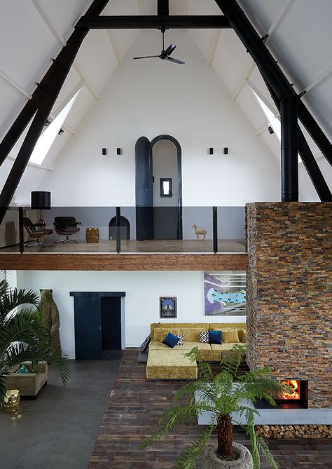 Barn Conversion Interiors, Chapel Conversion, Lounge Art, Living Lounge, Church Building Design, Church Conversions, Church Interior Design, Church House, Garage Renovation