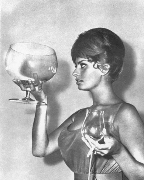 Love makes the world go round? Not at all. Whiskey makes it go round twice as fast. #FridayMood Large Wine Glass, Sofia Loren, She Wolf, Woman Wine, Sophia Loren, Famous Faces, Wine Drinks, Rome Italy, Vintage Beauty