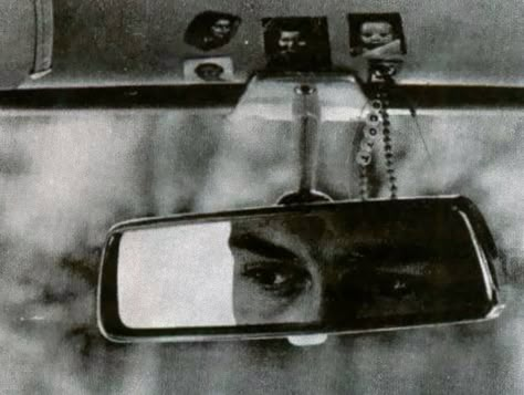 William Eugene Smith • Mirror in Car Film Noir Photography, Duncan Laurence, Noir Photography, Maddest Obsession, Classic Car Photoshoot, Eugene Smith, Mirror Photography, Edward Weston, Reportage Photography