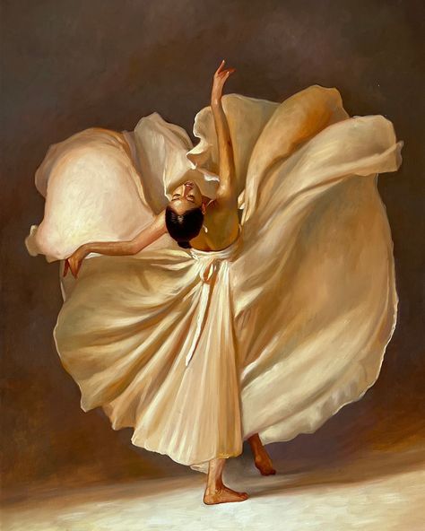 Sergiy-Lyacevitch-Dancing-flower Contemporary Dance Art, Performance Ideas, Colombian Art, Peruvian Art, 16th Century Art, Cambodian Art, Dancer Painting, Acrylic Painting Inspiration, Filipino Art