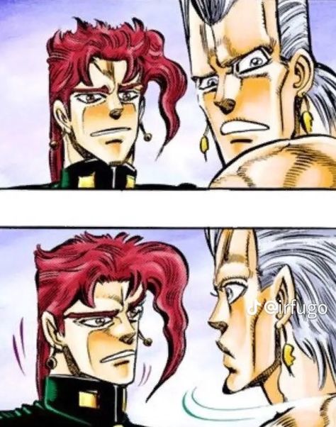 Kakyoin And Polnareff, Kakyoin Noriaki, Jojo Stardust Crusaders, Stardust Crusaders, Jojo Reference, Jojo's Adventure, Jojo Parts, Jojo's Bizarre Adventure Anime, Jotaro Kujo