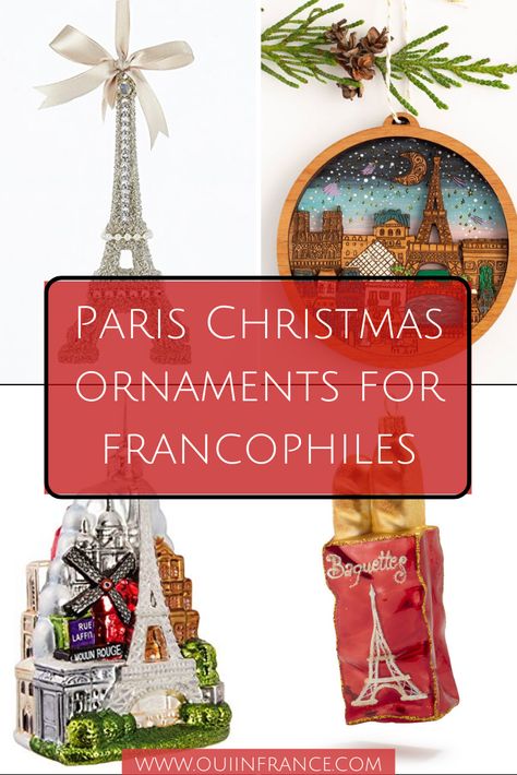 French Christmas Decorations, Parisian Christmas Decor, French Christmas Tree, Merry Christmas In French, French Christmas Decor, Paris Christmas, Themed Christmas Tree, French Theme, French Gifts