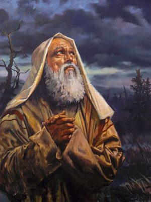 Abraham, who is said to be the founder of Judaism. The role that Abraham played in is rediscovery of monotheism, in one God. Before, he was known as Abram with his wife, Sarah, and one day, God called on Abram to move to Canaan. God and Abram made a covenant that when Abram moves to Canaan, his descendants would have the land. After this, God gave him the name of Abraham. Abraham In The Bible, Prophet Abraham, Abrahamic Covenant, Father Abraham, Sodom And Gomorrah, Abraham And Sarah, Animal Illustration Art, Bible Pictures, Religious Illustration