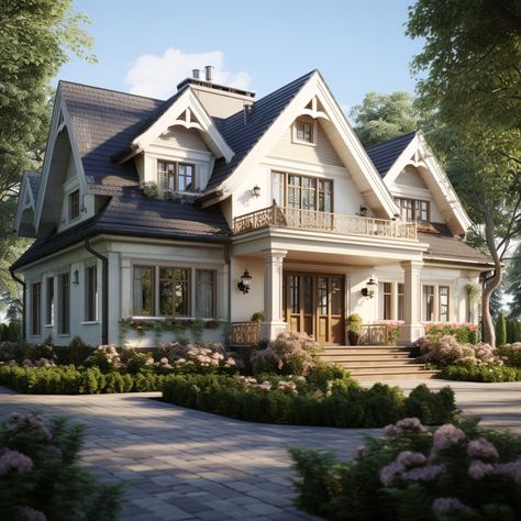 Dream English Country Home, English Manner House, Cosy House Exterior, English Style Home Exterior, English House Exterior, English Style House, Dream House Pictures, Cottage Mansion, Country Home Exterior