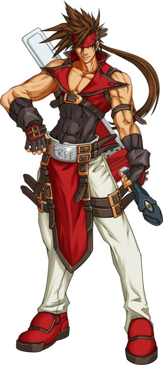 Guilty Gear Male Characters, Sol Guilty Gear, Guilty Gear Characters, Guilty Gear Sol Badguy, Sol Badguy, Guilty Gear Xrd, Gear Art, Guilty Gear, Comic Games