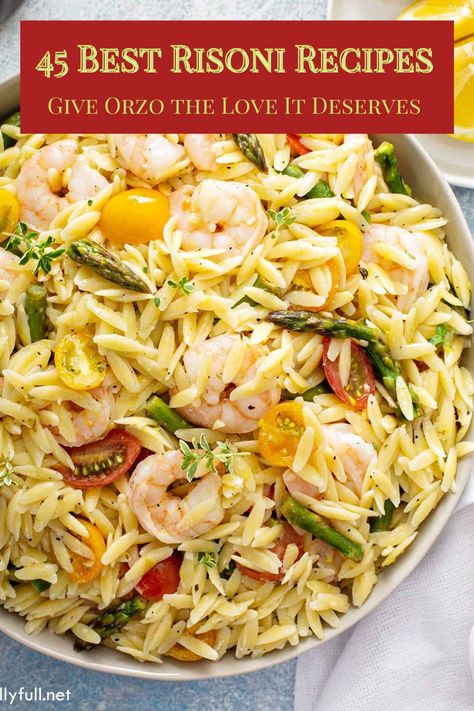 Leftover Orzo Recipes, Risoni Pasta Recipes, Orzo Dinners, Pasta Salad Lemon, Risoni Recipes, Orzo Pasta Salad Recipe, Prune Recipes, Lemon Chicken Orzo, Penne Pasta Recipes