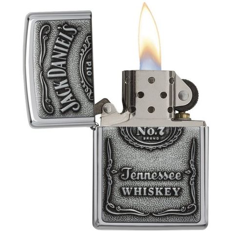 Amazon.com: Zippo Jack Daniel's Pocket Lighter, Black Matte: Sports &... ($30) ❤ liked on Polyvore featuring lighter and zippo lighter Lighter Fluid, Windproof Lighter, Tennessee Whiskey, Zippo Lighter, Pocket Light, Jack Daniels, Feature Light, Black Matte, Metal Construction