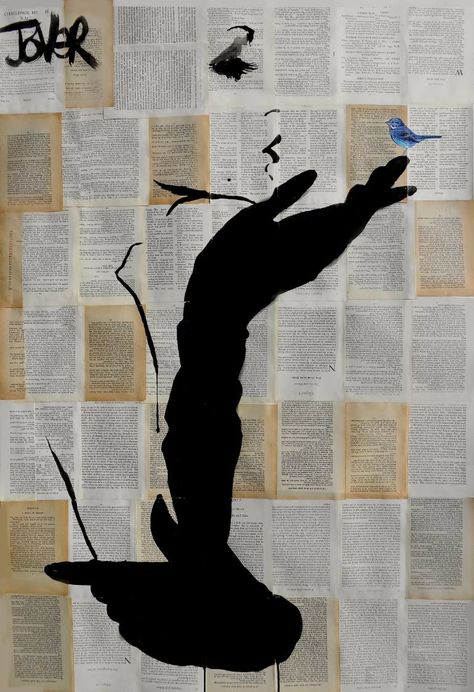 Loui Jover Art, Loui Jover, Australian Painters, Ink Wash Painting, Newspaper Art, Collage Book, A Level Art, Drawing Artist, Beautiful Drawings